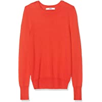 Marca Amazon - find. Jersey con Cuello Redondo Mujer